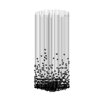Raw Crystal Chandelier | Customizable Designer Pendant Light
