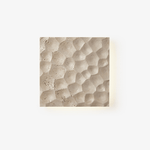 Hive Hexagonal Travertine Wall Sconce for Modern Interiors