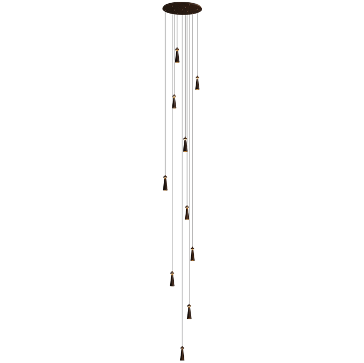 Loma Wood Pendant Light – Modern Minimalist LED Chandelier for Dining Room and Kitchen Island