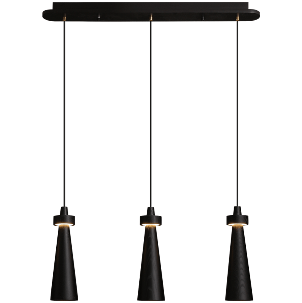 Loma Wood Pendant Light – Modern Minimalist LED Chandelier for Dining Room and Kitchen Island