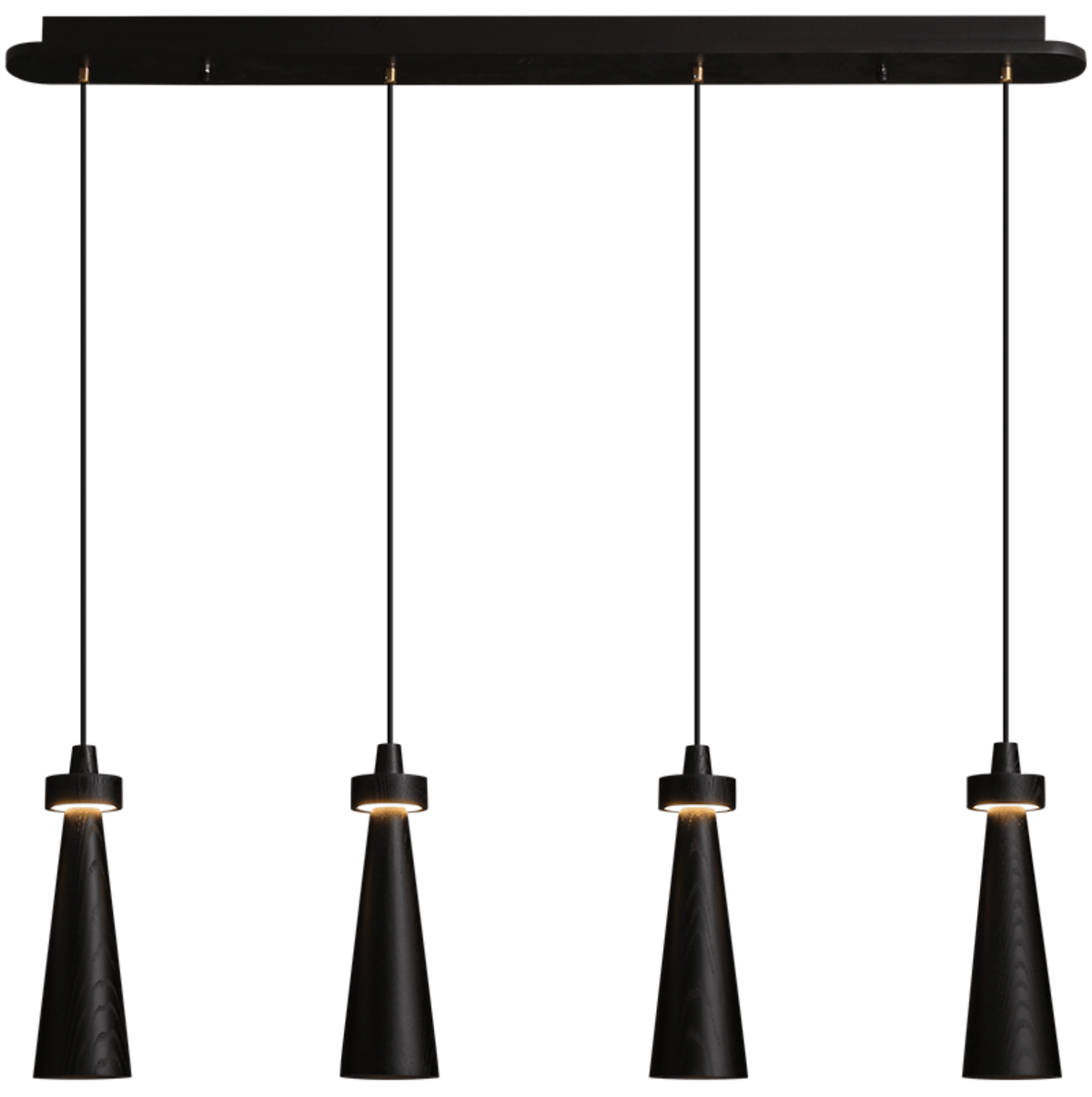Loma Wood Pendant Light – Modern Minimalist LED Chandelier for Dining Room and Kitchen Island