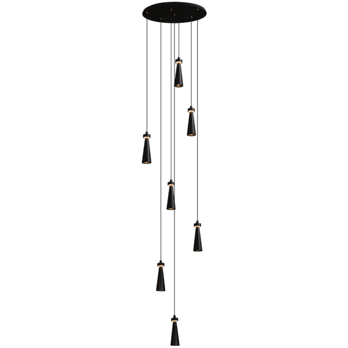 Loma Wood Pendant Light – Modern Minimalist LED Chandelier for Dining Room and Kitchen Island