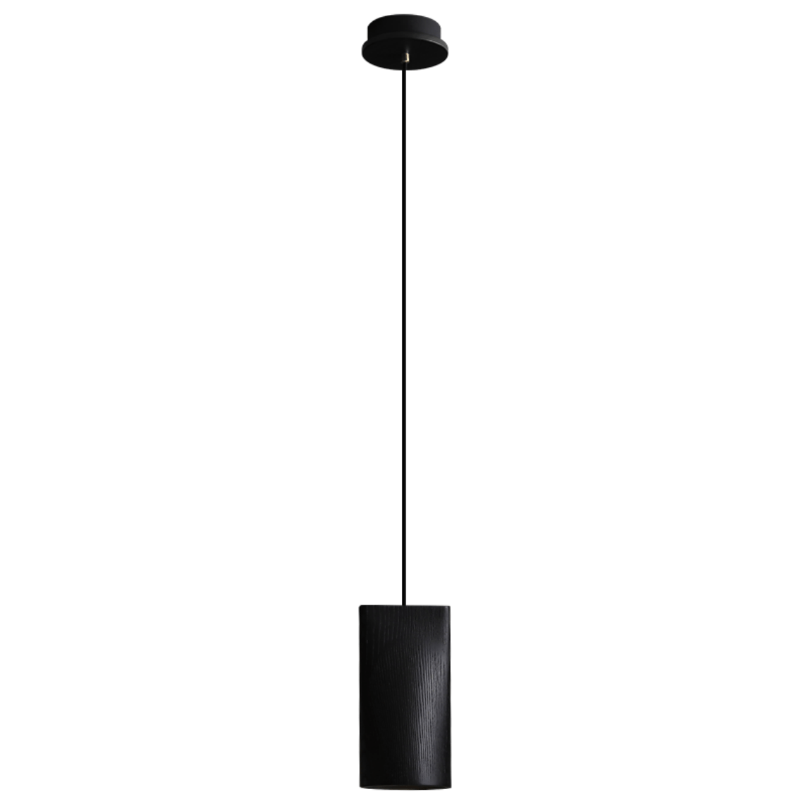 Nordic Tilted Wood Pendant Light – Asymmetric Natural Wood Shade
