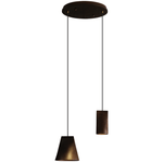 Nordic Tilted Wood Pendant Light – Asymmetric Natural Wood Shade