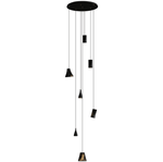 Nordic Tilted Wood Pendant Light – Asymmetric Natural Wood Shade