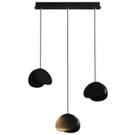 Orbit Fold Wood Pendant Light – Modern Nordic LED Hanging Lamp for Dining and Kitchen
