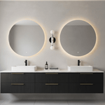 Obelisk Orb Wall Sconce in Marble and Opal Glass