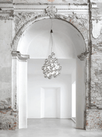 Cumulus Cascade Chandelier — Modern Glass Sphere Pendant Light