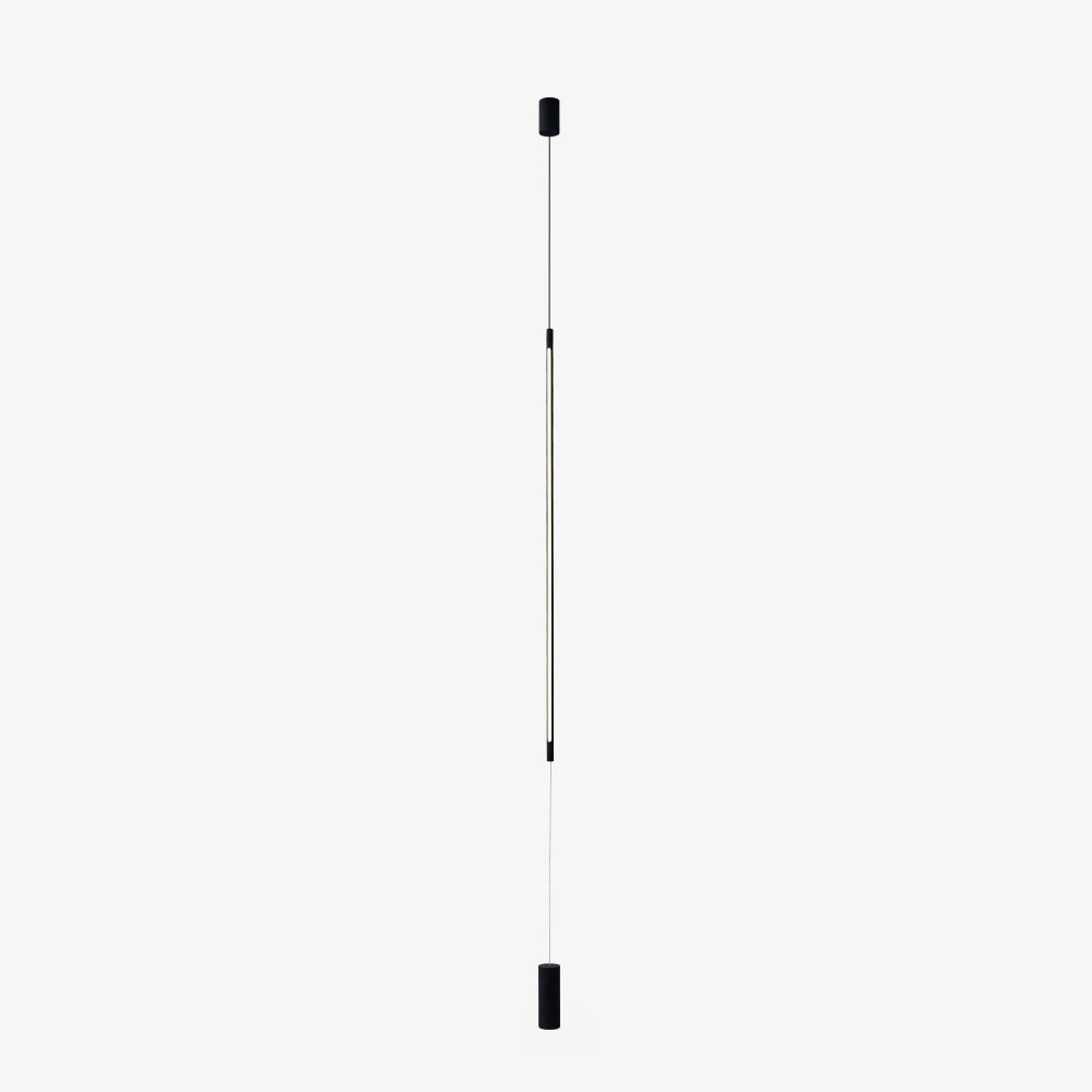 Linear LED Pendant Light – Minimalist Vertical Bar for Modern Interiors