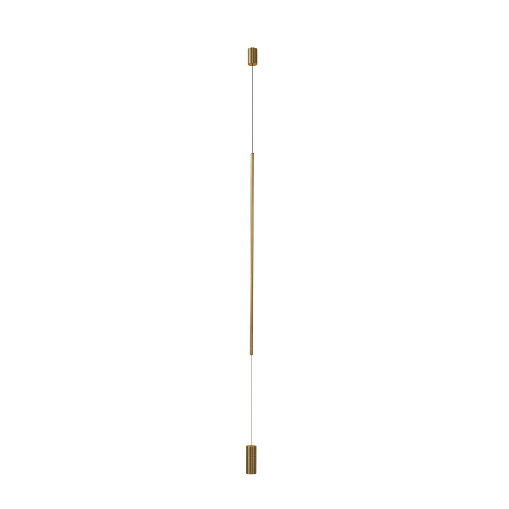 Linear LED Pendant Light – Minimalist Vertical Bar for Modern Interiors