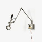Precision Beam Plug-In Wall Sconce – Adjustable Modern Metal Lamp