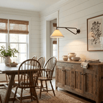 Vellora Swing Wall Lamp – Modern Articulating Sconce with Fabric Shade