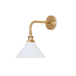 Bridgemont Wall Sconce – Modern Brass Wall Light for Bedroom & Living Room