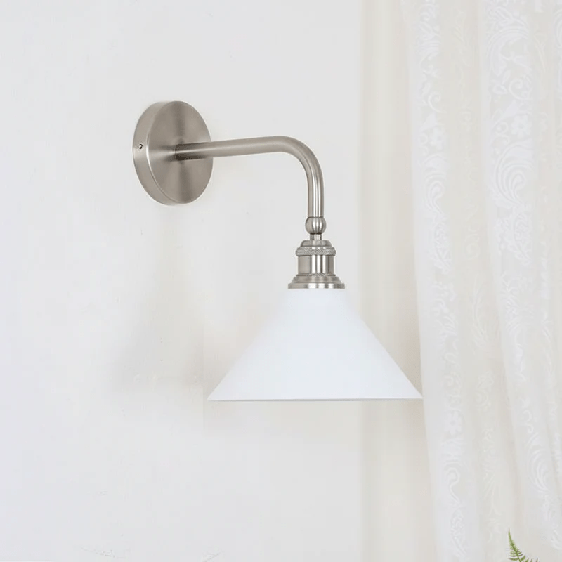 Bridgemont Wall Sconce – Modern Brass Wall Light for Bedroom & Living Room