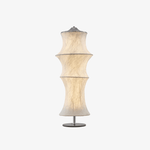 Silvara Cocoon Table Lamp – Mulberry Silk Shade, Modern Bedside Light