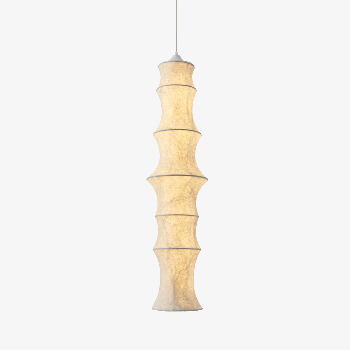 Silvara Cocoon Pendant Light – Handcrafted Mulberry Silk Modern Pendant Lamp