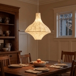 Aurielle Silk Pavilion Pendant Light – Handcrafted Mulberry Silk