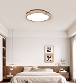 Cloudform Travertine LED Ceiling Light | Modern Flush Mount for Bedroom & Living Room