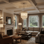 Prism Glass Chandelier – Handcrafted Murano Style Pendant Light