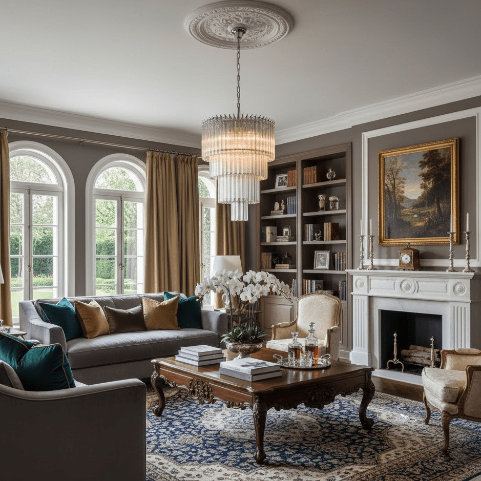 Cascadoria Modern Glass Rod Chandelier for Dining Room and Foyer