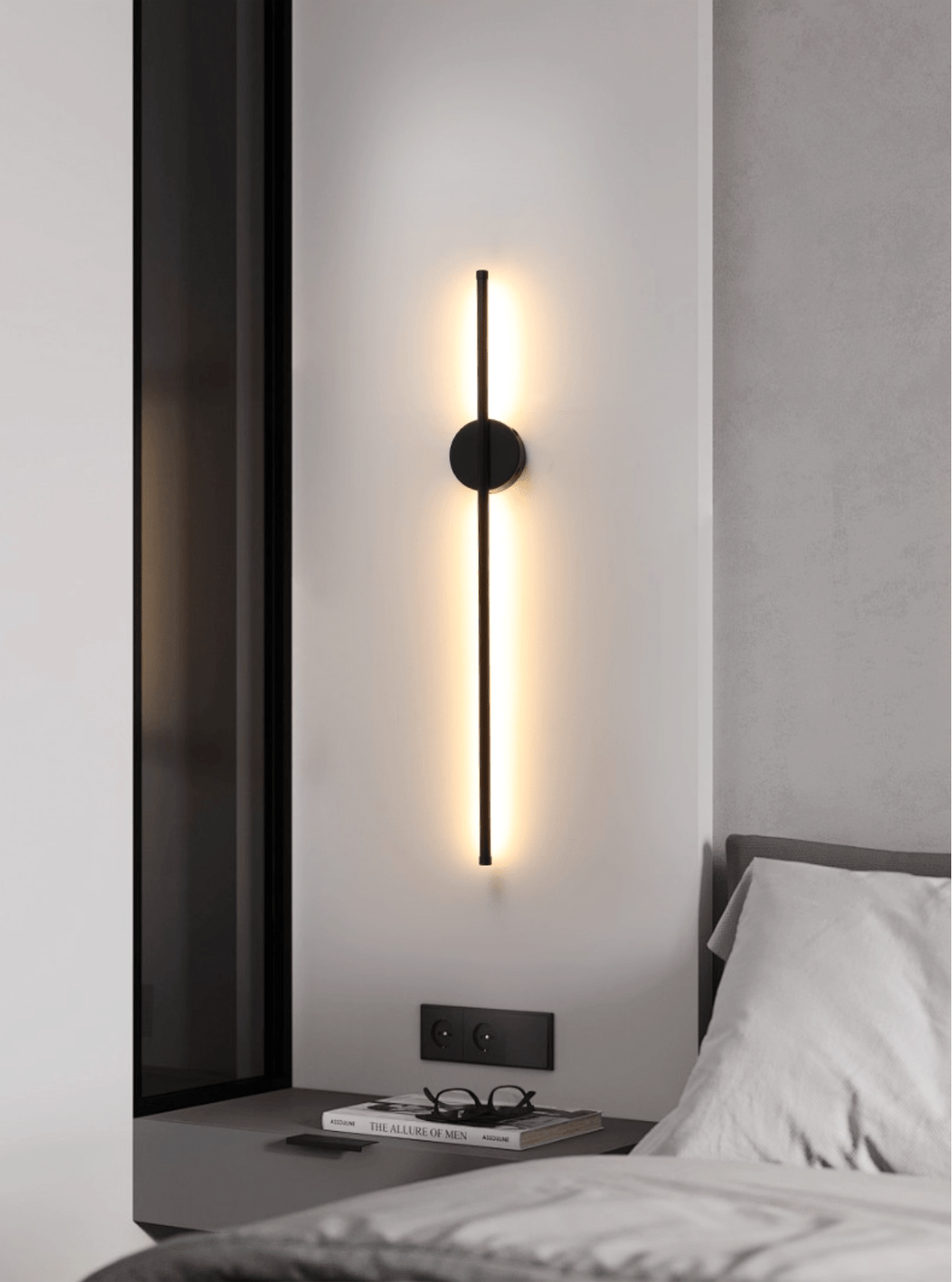Linearo Rechargeable LED Wall Sconce – Cordless Modern Linear Light