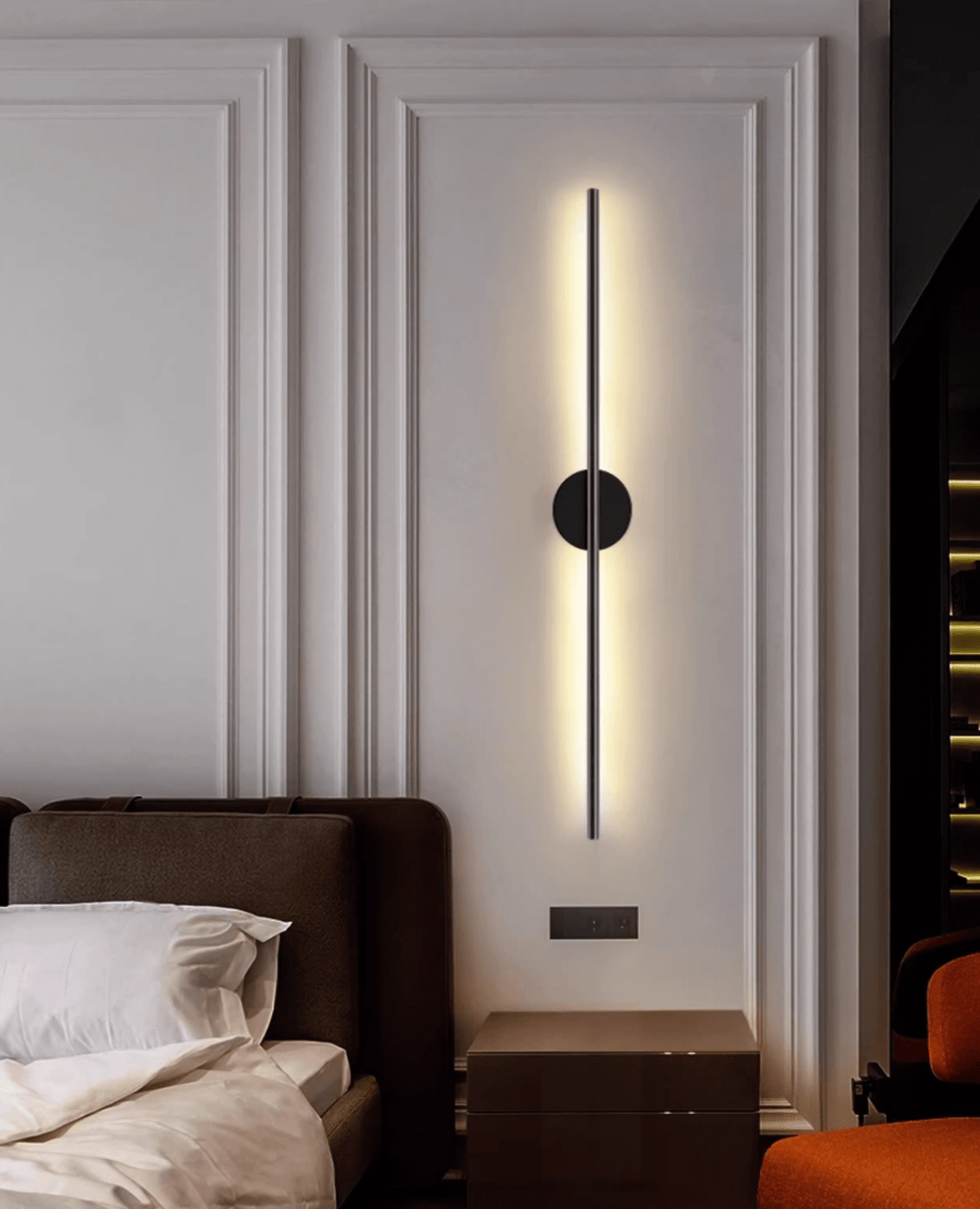 Volt Line Rechargeable LED Wall Sconce with Touch Dimming