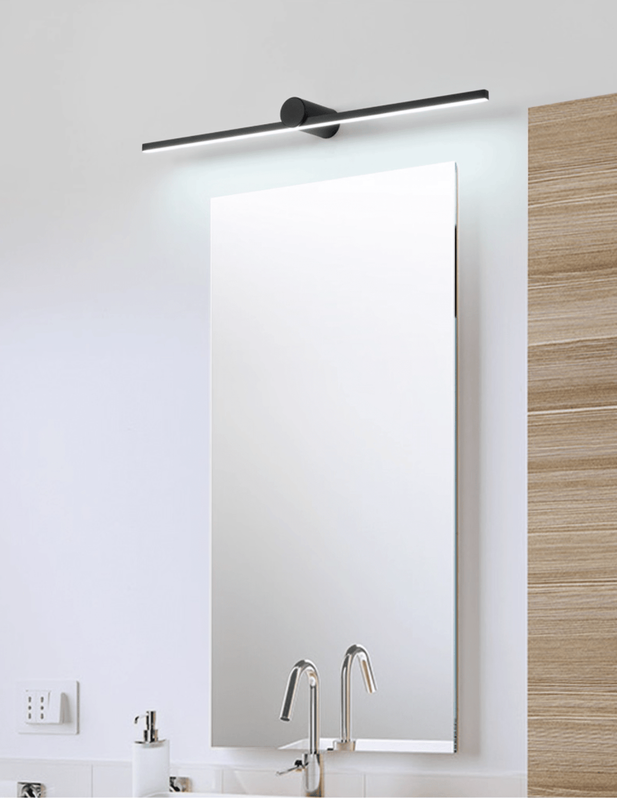 Lumen Trace Rechargeable LED Wall Sconce – Modern Cordless Linear Light