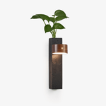 Verde Beam Rechargeable Wall Sconce with Planter