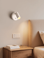 Luma Pivot Rechargeable Wall Sconce – Cordless LED Reading Light