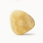 Amber Onyx Wall Coat Hook – Sculptural Marble Hook for Entryway and Living Spaces