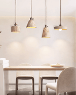 Terraform Travertine Pendant Light – Sculptural Stone Multi-Pendant