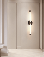 Brilline Vertical LED Wall Sconce in Brass Finish for Modern Interiors
