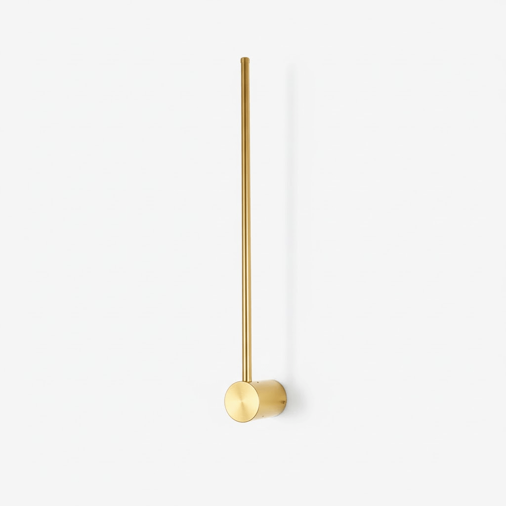 Luma Rod Portable Rechargeable Wall Sconce – Cordless Brass LED Light