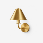 Aurelia Brass Wall Sconce – Modern Minimalist Illumination