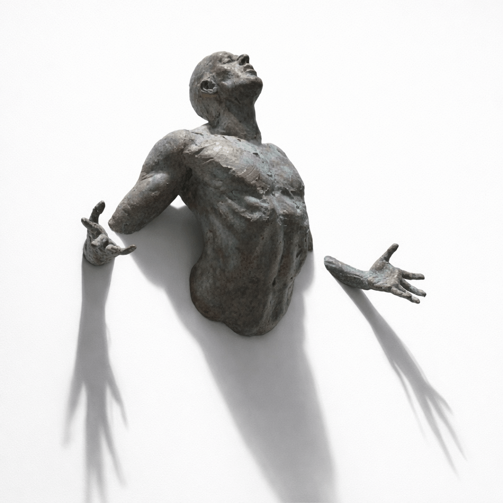 Dynamic Human Sculpture Collection – Contemporary Figurative Lighting Art