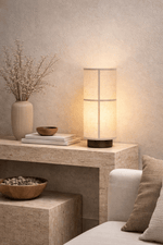 Kanso Glow Rechargeable Table Lamp – Minimalist LED Table Light