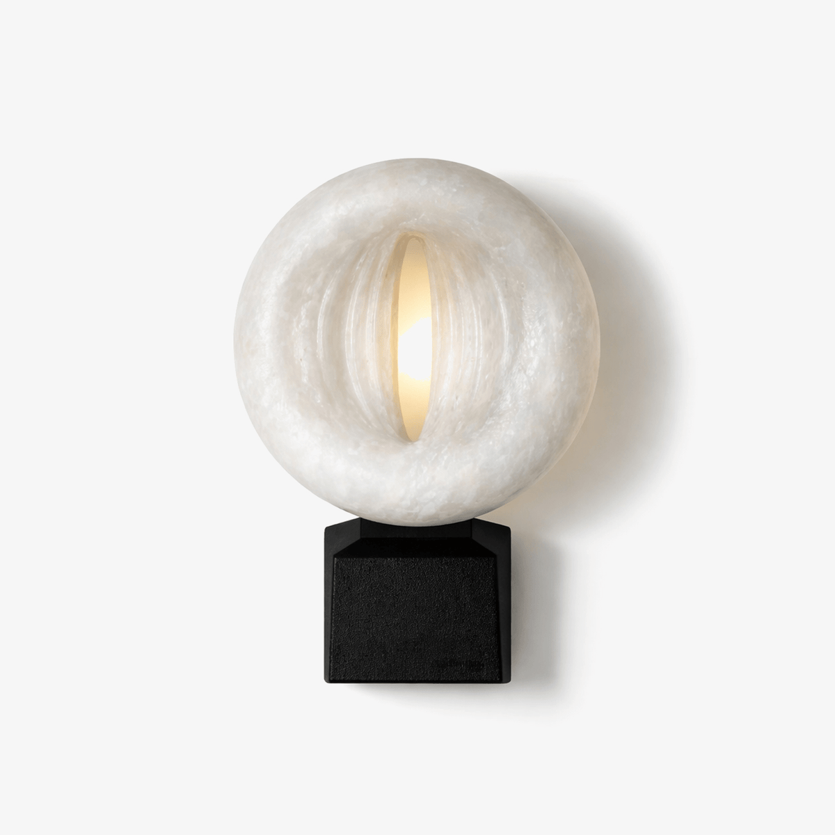 Lumen Rift Alabaster Wall Sconce – Modern LED Wall Light for Bedroom & Living Room