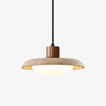 Tavola Travertine Pendant Light – Natural Stone LED Pendant for Dining & Kitchen