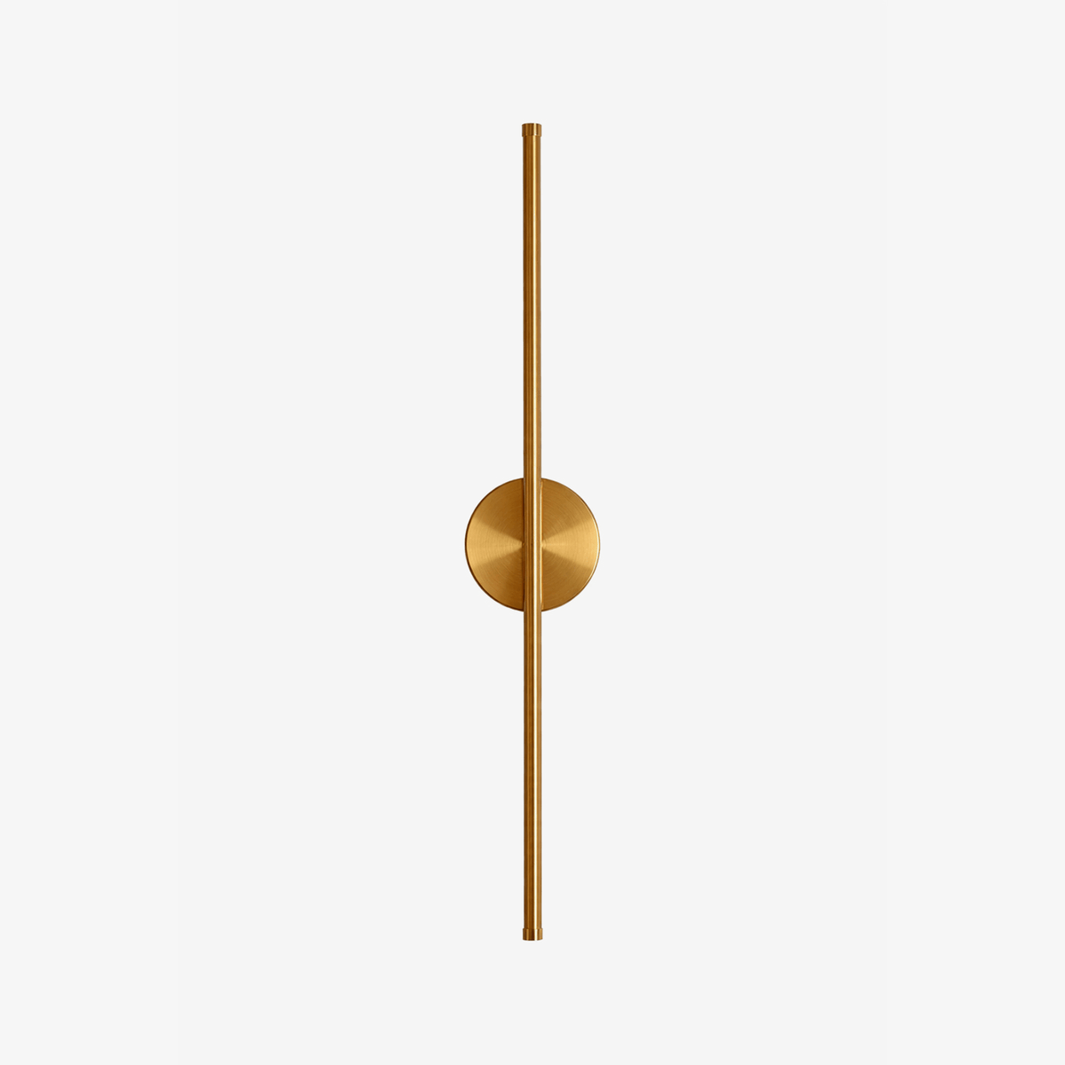 Gilded Axis Rechargeable Wall Sconce – Modern Brass LED Wall Light