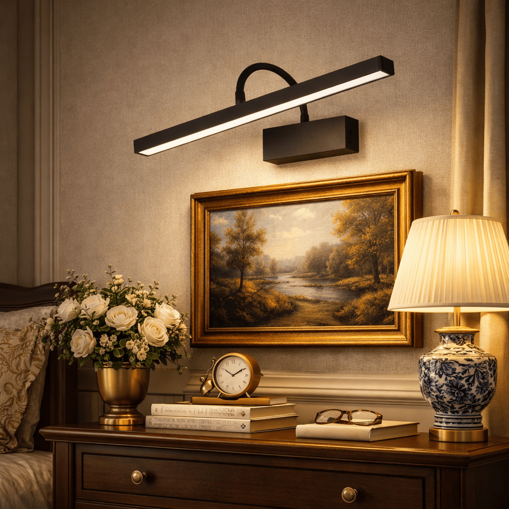 Axis Beam Rechargeable LED Wall Sconce – Modern Cordless Bedside Lamp