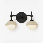 Milo Alabaster Double Wall Light — Modern Luxury Wall Sconce