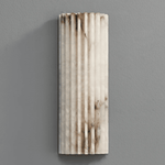 Alvia Alabaster Wall Sconce — Natural Stone LED Wall Light