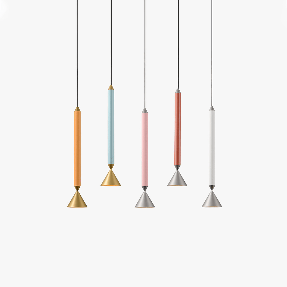 Elio Pencil Pendant Light – Modern Minimalist LED Ceiling Lamp