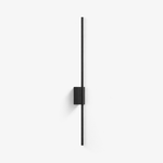 Rowan Linear LED Wall Sconce in Black, Modern Minimalist Architectural Lighting