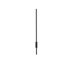 Rowan Linear LED Wall Sconce in Black, Modern Minimalist Architectural Lighting