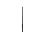Rowan Linear LED Wall Sconce in Black, Modern Minimalist Architectural Lighting