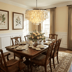 Oceana Shell Chandelier — Natural Shell Pendant Light for Coastal Interiors