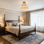 Aurevia Alabaster Chandelier in Antique Brass | Modern Luxury Ceiling Light