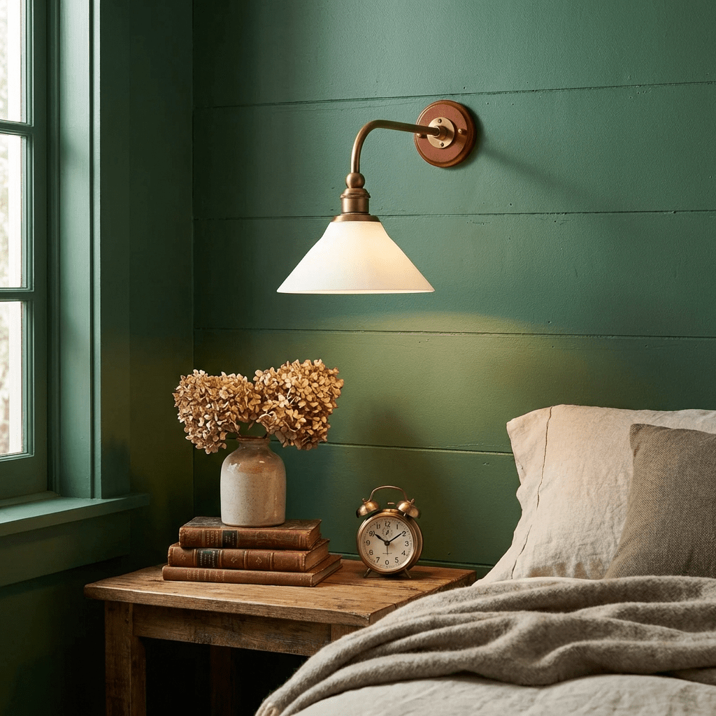 Ardent Swing Arm Wall Sconce in Brass and Glass for Modern Interiors