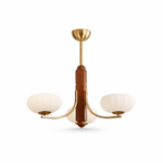 Eldric Modern Glass Chandelier for Dining Room and Living Room